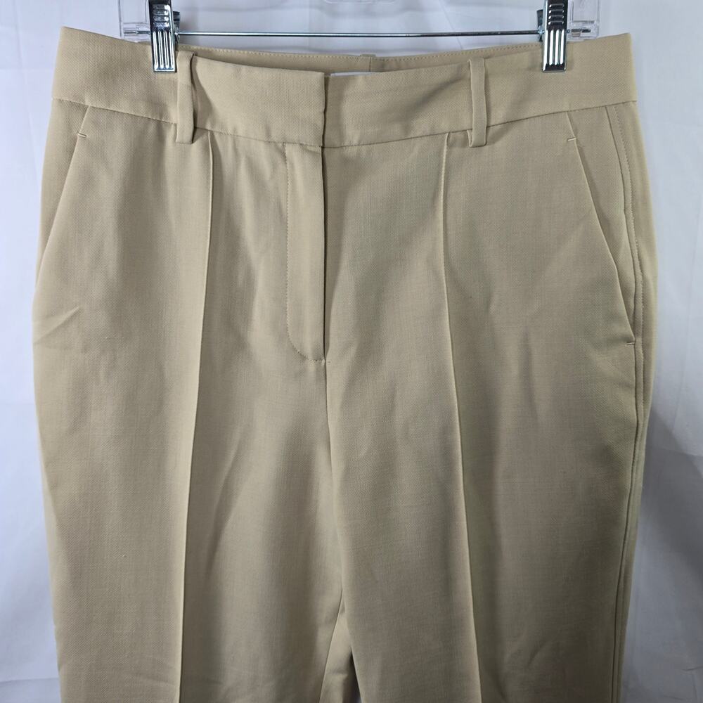 Reiss Devon Lemon Wool Blend Split Hem Pants Size… - image 5